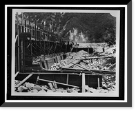 Santa Ana River Hydroelectric System, SAR-1 Powerhouse, Redlands vicinity, San Bernardino County, CA - 35, Antique Wall Art