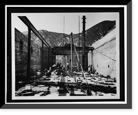 Santa Ana River Hydroelectric System, SAR-1 Powerhouse, Redlands vicinity, San Bernardino County, CA - 36, Antique Poster