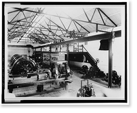 Santa Ana River Hydroelectric System, SAR-1 Powerhouse, Redlands vicinity, San Bernardino County, CA - 37, Vintage Print