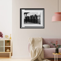Santa Ana River Hydroelectric System, SAR-1 Powerhouse, Redlands vicinity, San Bernardino County, CA - 45, Vintage Print