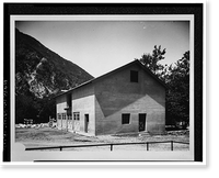 Santa Ana River Hydroelectric System, SAR-1 Stable, Redlands vicinity, San Bernardino County, CA - 12, Historic Reproduction