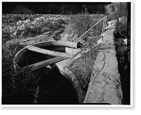 Santa Ana River Hydroelectric System, Sandbox, SAR-1 Bypass, Redlands vicinity, San Bernardino County, CA, Historic Reproduction