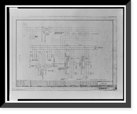 Historic Framed Print, Santa Ana River Hydroelectric System, SAR-2 Powerhouse, Redlands vicinity, San Bernardino County, CA - 11,  17-7/8" x 21-7/8"