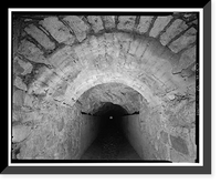 Santa Ana River Hydroelectric System, Abandoned Tunnel, Redlands vicinity, San Bernardino County, CA - 3, Historic Print