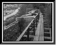 Santa Ana River Hydroelectric System, Sandbox, SAR-3 Flowline, Redlands vicinity, San Bernardino County, CA - 2, Vintage Wall Art