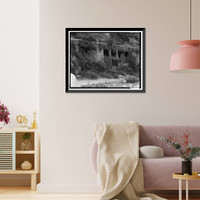 Santa Ana River Hydroelectric System, Aqueduct, Redlands vicinity, San Bernardino County, CA, Historic Print