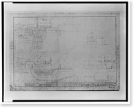 Historic Framed Print, Santa Ana River Hydroelectric System, SAR-3 Powerhouse, San Bernardino National Forest, Redlands vicinity, San Bernardino County, CA - 5,  17-7/8" x 21-7/8"