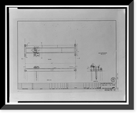 Historic Framed Print, Santa Ana River Hydroelectric System, SAR-3 Powerhouse, San Bernardino National Forest, Redlands vicinity, San Bernardino County, CA - 7,  17-7/8" x 21-7/8"