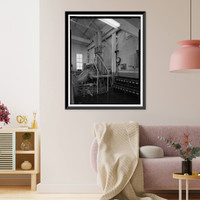 Santa Ana River Hydroelectric System, SAR-3 Powerhouse, San Bernardino National Forest, Redlands vicinity, San Bernardino County, CA - 12, Antique Wall Art