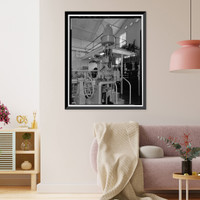 Santa Ana River Hydroelectric System, SAR-3 Powerhouse, San Bernardino National Forest, Redlands vicinity, San Bernardino County, CA - 16 Classic, Vintage Print