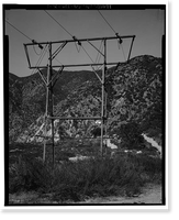 Santa Ana River Hydroelectric System, Transmission Lines, Redlands vicinity, San Bernardino County, CA, Vintage Poster