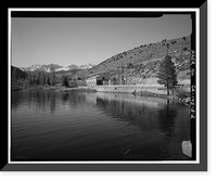 Bishop Creek Hydroelectric System, Plant 3, Bishop Creek, Bishop vicinity, Inyo County, CA - 2, Antique Print