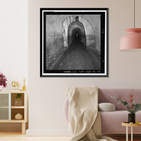Salinas River Project, Cuesta Tunnel, Southeast of U.S. 101, San Luis Obispo vicinity, San Luis Obispo County, CA - 12, Vintage Wall Art