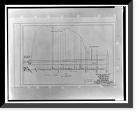 Historic Framed Print, Mile Rock Tunnel, Under Forty-eighth Avenue from Cabrillo Street to, San Francisco, San Francisco County, CA,  17-7/8" x 21-7/8"