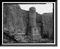 Historic Framed Print, Mile Rock Tunnel, Under Forty-eighth Avenue from Cabrillo Street to, San Francisco, San Francisco County, CA - 2,  17-7/8" x 21-7/8"
