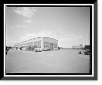 Interurban Electric Railway Bridge Yard Shop, Interstate 80 at Alameda County Postmile 2.0, Oakland vicinity, Alameda County, CA - 2, Vintage Print