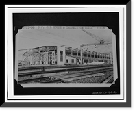Interurban Electric Railway Bridge Yard Shop, Interstate 80 at Alameda County Postmile 2.0, Oakland vicinity, Alameda County, CA - 16 Classic, Vintage Poster