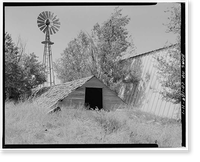 John & Mary Felderman Farm, Second Root Cellar, Northeast Corner of County Road 56 & County Road T, Clarkville vicinity, Yuma County, CO, Historic Print