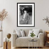 Historic Framed Print, Mrs. A.S. Burden - 4,  17-7/8" x 21-7/8"