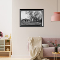 Historic Framed Print, Garfield Park, Washington, District of Columbia, DC - 4,  17-7/8" x 21-7/8"