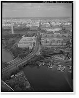 National Mall & Monument Grounds, Washington, District of Columbia, DC - 3, Antique Print