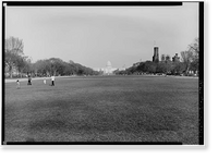 National Mall & Monument Grounds, Washington, District of Columbia, DC - 12, Vintage Print