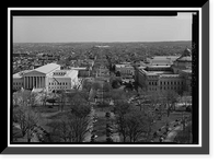 Historic Framed Print, East Capitol Street, Washington, District of Columbia, DC,  17-7/8" x 21-7/8"
