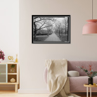 Historic Framed Print, Stanton Square, Washington, District of Columbia, DC - 3,  17-7/8" x 21-7/8"