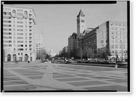 Western Plaza, Washington, District of Columbia, DC - 2, Antique Poster