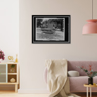 Historic Framed Print, Maryland Avenue, Washington, District of Columbia, DC - 25,  17-7/8" x 21-7/8"