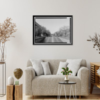 Historic Framed Print, Massachusetts Avenue, Washington, District of Columbia, DC - 11,  17-7/8" x 21-7/8"