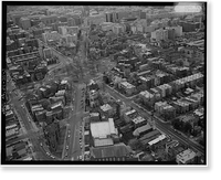 Historic Framed Print, Vermont Avenue, Washington, District of Columbia, DC - 3,  17-7/8" x 21-7/8"