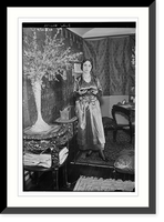 Historic Framed Print, Galli - Curci and husband - 6,  17-7/8" x 21-7/8"