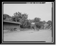 Historic Framed Print, Techwood Homes (Public Housing), Bounded by North Avenue, Parker Street, William St, Atlanta, Fulton County, GA - 5,  17-7/8" x 21-7/8"