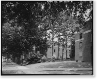 Historic Framed Print, Techwood Homes (Public Housing), Bounded by North Avenue, Parker Street, William St, Atlanta, Fulton County, GA - 8,  17-7/8" x 21-7/8"