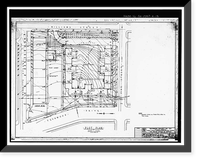 Techwood Homes, Store & Administration Building, 114-138 Merrit Avenue, Atlanta, Fulton County, GA - 13, Antique Poster