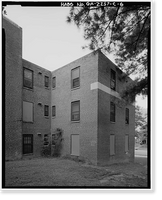 Techwood Homes, Building No. 1, 575-579 Techwood Drive, Atlanta, Fulton County, GA - 6, Antique Print