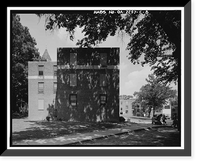 Historic Framed Print, Techwood Homes, Building No. 1, 575-579 Techwood Drive, Atlanta, Fulton County, GA - 8,  17-7/8" x 21-7/8"