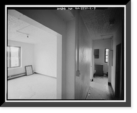 Historic Framed Print, Techwood Homes, Building No. 1, 575-579 Techwood Drive, Atlanta, Fulton County, GA - 9,  17-7/8" x 21-7/8"