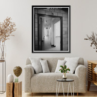 Historic Framed Print, Techwood Homes, Building No. 2, 569-573 Techwood Drive, Atlanta, Fulton County, GA - 7,  17-7/8" x 21-7/8"