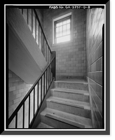 Historic Framed Print, Techwood Homes, Building No. 2, 569-573 Techwood Drive, Atlanta, Fulton County, GA - 8,  17-7/8" x 21-7/8"