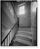 Historic Framed Print, Techwood Homes, Building No. 2, 569-573 Techwood Drive, Atlanta, Fulton County, GA - 8,  17-7/8" x 21-7/8"