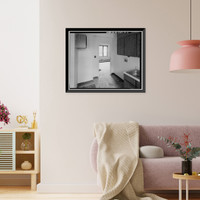 Historic Framed Print, Techwood Homes, Building No. 2, 569-573 Techwood Drive, Atlanta, Fulton County, GA - 11,  17-7/8" x 21-7/8"