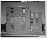 Techwood Homes, Building No. 3, 559 Techwood Drive & 129-135 Merrit Avenue, Atlanta, Fulton County, GA - 12, Historic Reproduction