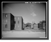 Techwood Homes, Building No. 3, 559 Techwood Drive & 129-135 Merrit Avenue, Atlanta, Fulton County, GA - 14, Antique Print