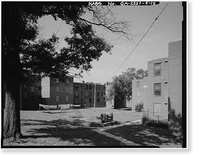 Techwood Homes, Building No. 3, 559 Techwood Drive & 129-135 Merrit Avenue, Atlanta, Fulton County, GA - 15, Antique Poster
