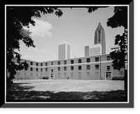 Techwood Homes, McDaniel Dormitory, 581-587 Techwood Drive, Atlanta, Fulton County, GA - 5, Historic Print