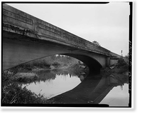 GDOT Bridge No. 027-00268X-00687N, Span Piscola Creek Overflow on Empress Road (Count, Quitman vicinity, Brooks County, GA - 4, Antique Poster