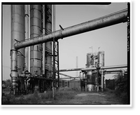 Thomas By-Product Coke Works, 1200 Tenth Street West, Thomas, Jefferson County, AL - 92, Antique Print