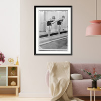 Ruth & Elanor Smith, Vintage Print